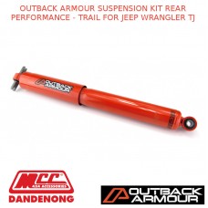 OUTBACK ARMOUR SUSPENSION KIT REAR PERFORMANCE - TRAIL FITS JEEP WRANGLER TJ